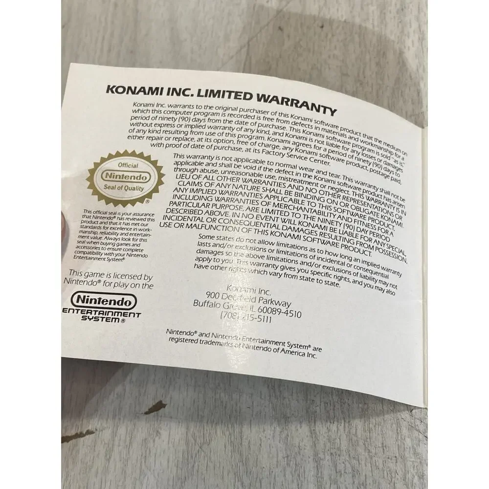 The Lone Ranger NES Nintendo Instruction Manual Only No Game